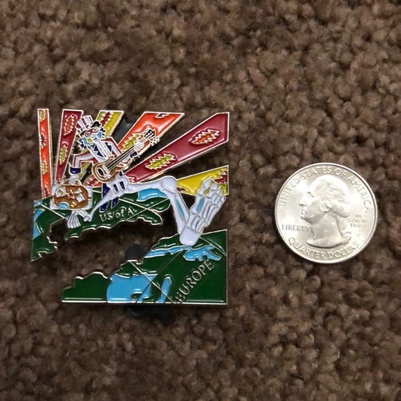 Grateful Dead European Uncle Sam Pin - Picture 3 of 3